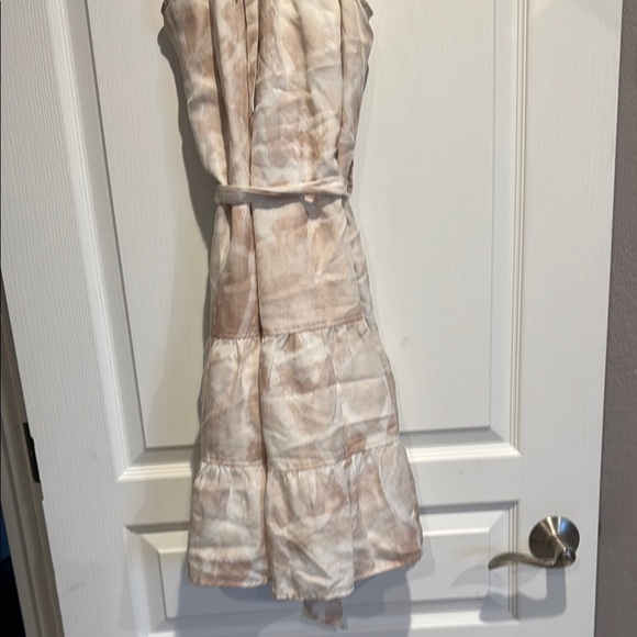 Cloth & Stone Cream Halter Backless Sundress - Picture 8 of 8